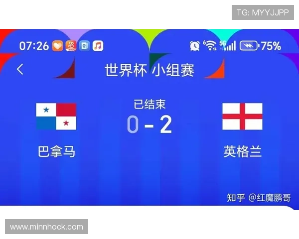 英格兰2-0巴拿马：世界杯L组末轮战报